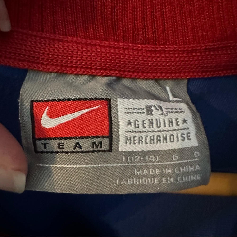 Chicago Cubs Vintage Nike Team Youth Large 12/14 Jacket 90'S - Picture 3 of 5